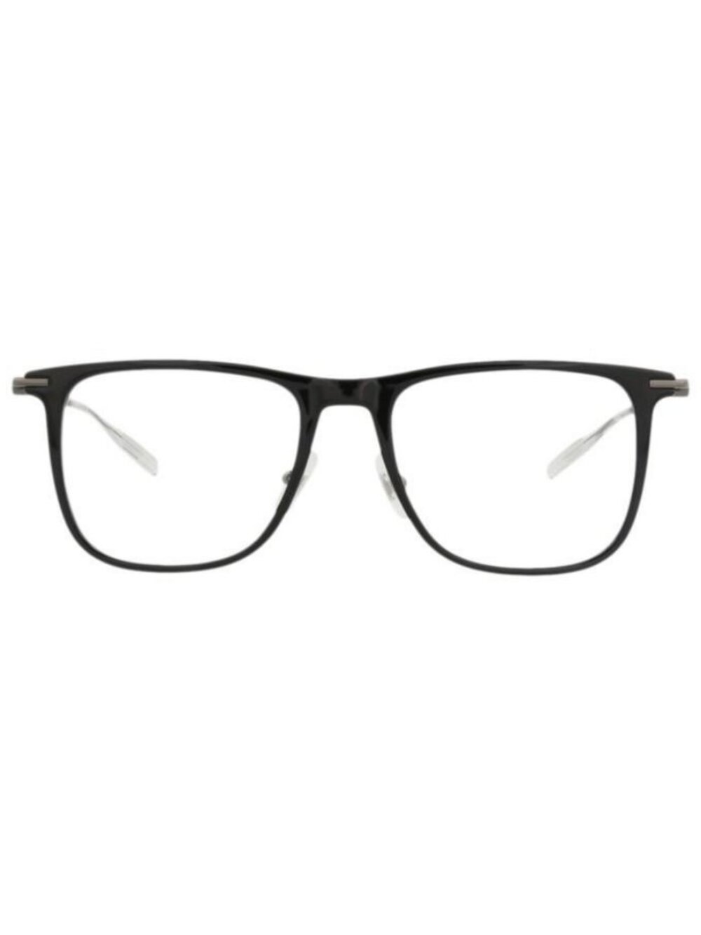 New Montblanc Mens Square/Rectangle Black Ruthenium Transparent Fashion Designer
